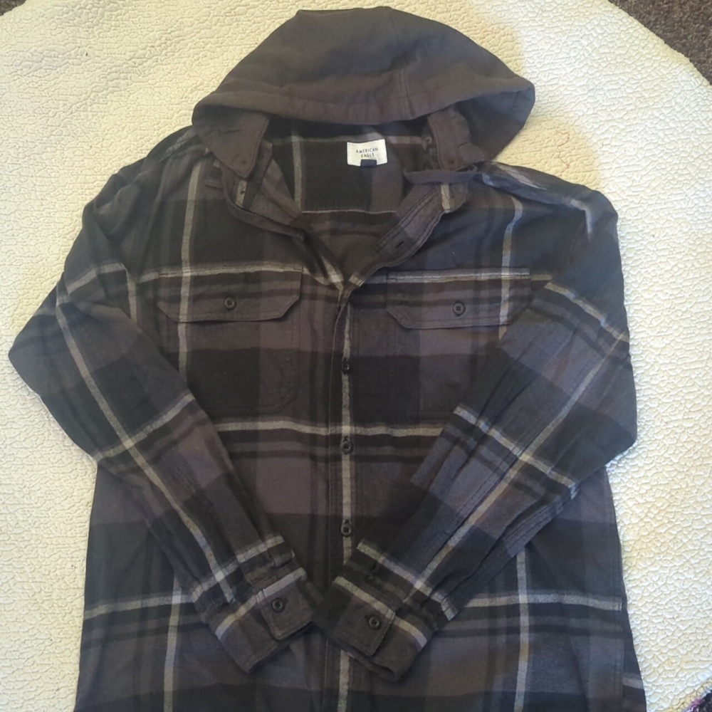 Men's Hooded Flannel Super Soft